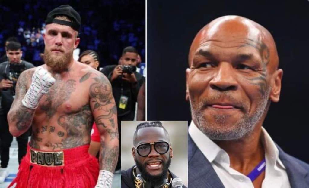Deontay Wilder on Mike Tyson vs Jake&nbsp;Paul