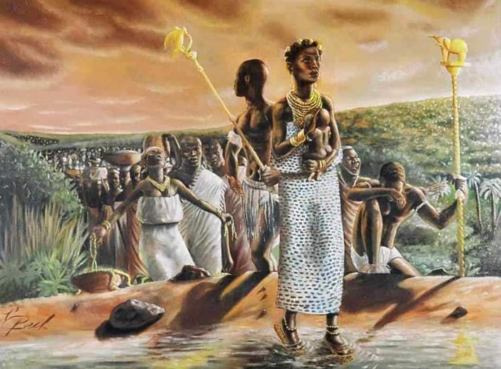 QUEEN ABLA POKOU (Abena Pokua), THE ASANTE PRINCESS WHO ESTABLISHED THE BAOULE KINGDOM OF IVORY&nbsp;COAST.