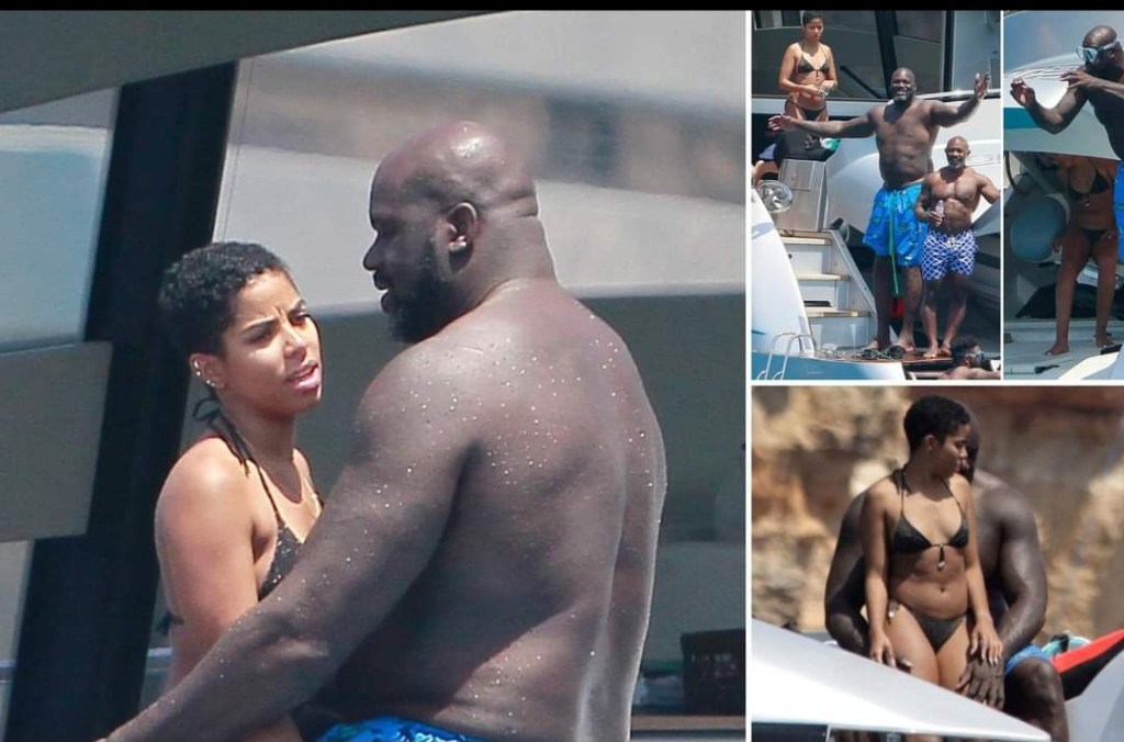 NBA LEGEND SHAQUILLE O’NEAL 52 YEARS, HAS BEEN SPOTTED CHILLING WITH 21 YEAR OLD GIRLFRIEND IN&nbsp;SPAIN