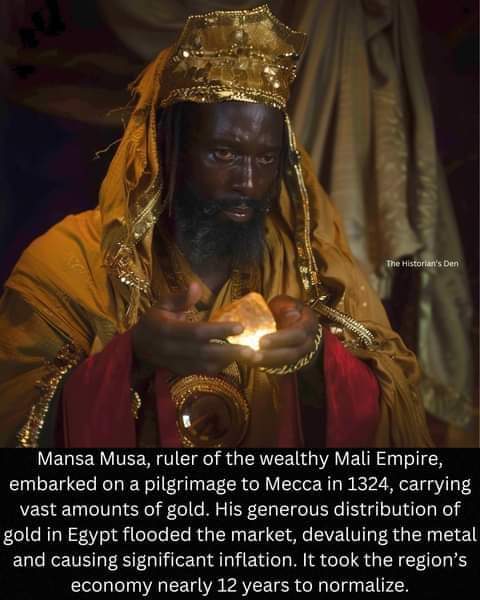 Mansa Musa was the tenth Mansa, which translates to “sultan”, “conqueror”, or “emperor”, of the wealthy West African Mali&nbsp;Empire.