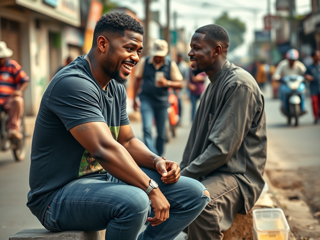 How Anthony Joshua Gave ₦10 Million to a Street&nbsp;Barber