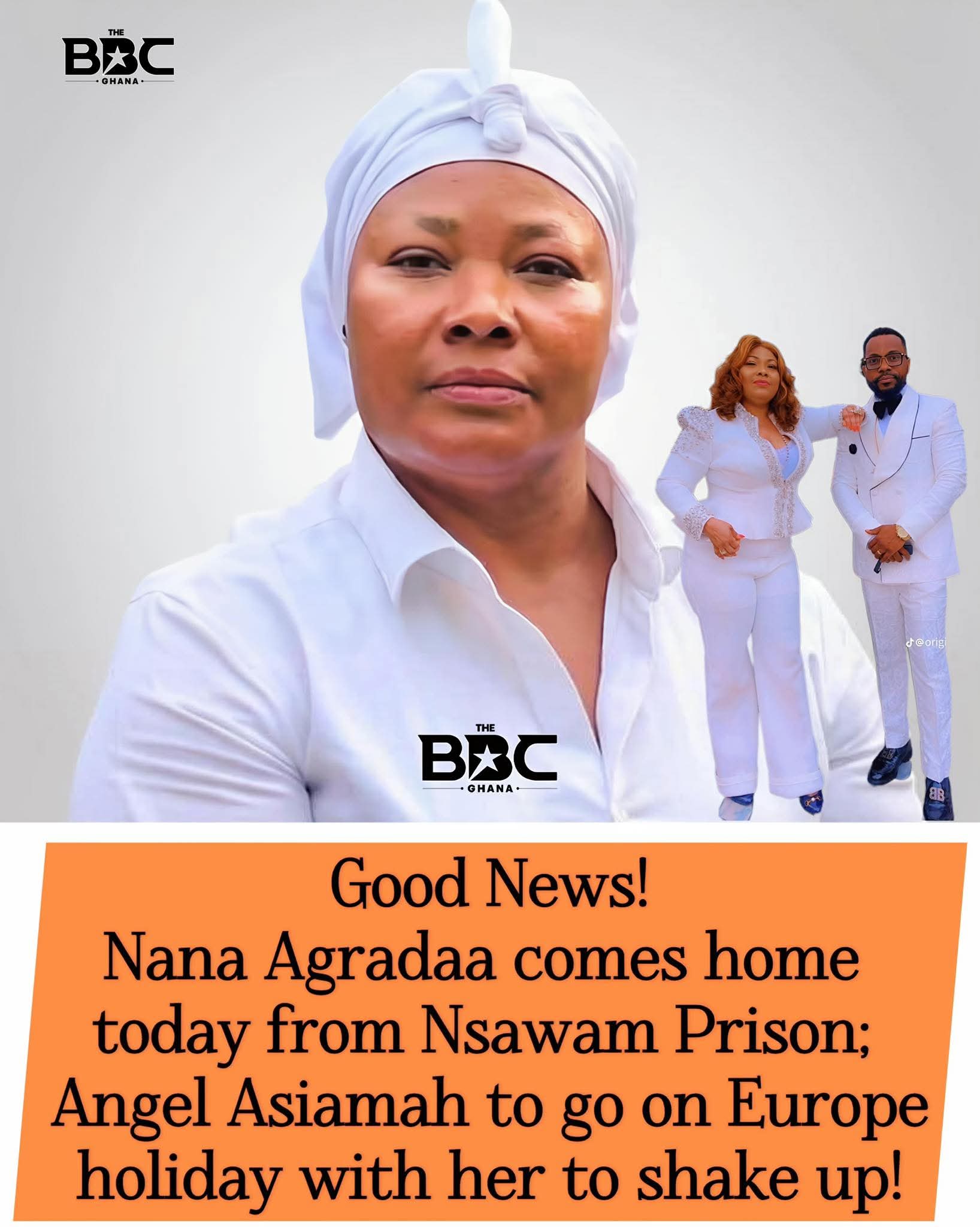 walk free from Nsawam Prison after earning a place under Ghana’s remission policy for good behaviour.
