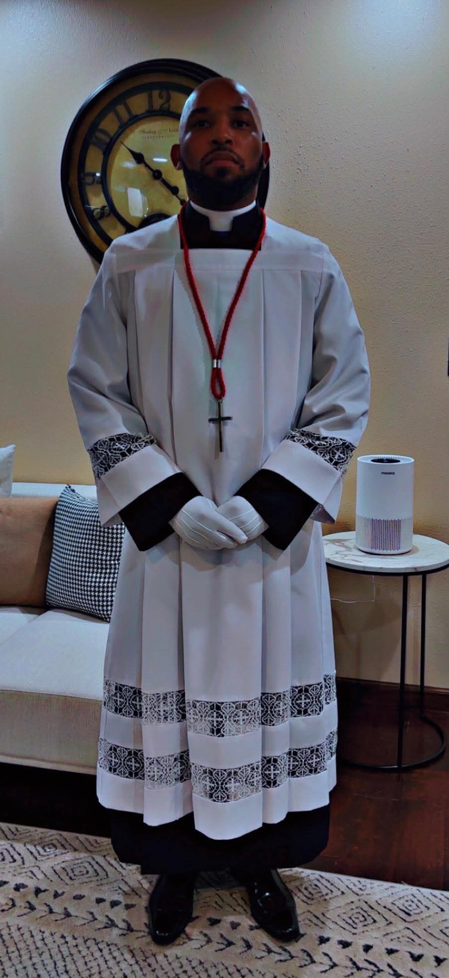 Adjutants wear sacred garments not for fashion or status, but as a symbol of service, order, purity, and reverence in ministry.