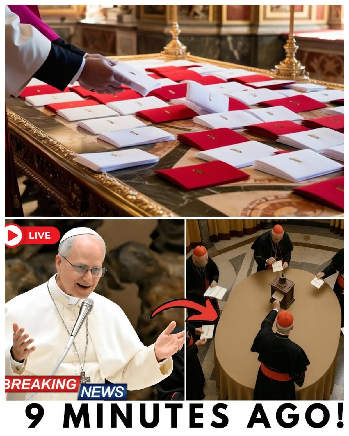 A Secret Vote to Replace the Pope Was Held — But Every Ballot Had His Signature Already on It